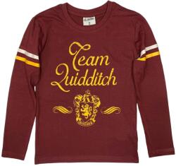 EPlus Fiú hosszú ujjú póló - Harry Potter Kviddics bordó Méret - gyermek: 146