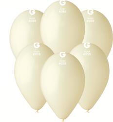 Gemar Pasztell krémszínű lufi 26 cm 100 db