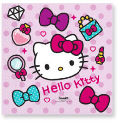 Procos Szalvéták - Hello Kitty 33 x 33 cm 20 drb