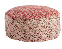 Bizzotto Puf bumbac Lorient 65x65x25 cm (0463904)