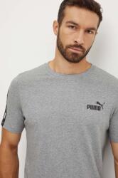 PUMA t-shirt szürke, férfi, nyomott mintás - szürke S