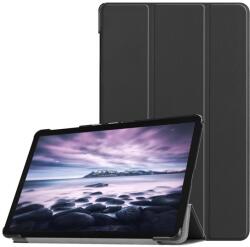 Gigapack Tok álló, bőr hatású (aktív FLIP, oldalra nyíló, TRIFOLD, asztali tartó) FEKETE Samsung Galaxy Tab A 10.5 LTE (2018) SM-T595, Galaxy Tab A 10.5 WIFI (2018) SM-T590 (GP-79719)