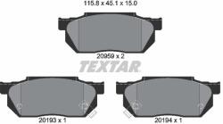 TEXTAR set placute frana, frana disc TEXTAR 2095902 (2095902)