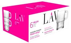 LAV Helen Mug 270ml bögre szett 6 darabos LV-HLN427F (LV-HLN427F) - bestbyte