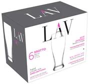 LAV Brotto Beer 330ml sörös pohár szett 6 darabos LV-BRO19F (LV-BRO19F) - bestbyte