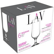 LAV Nevakar Beer 385ml sörös pohár szett 6 darabos LV-NEV576F (LV-NEV576F) - bestbyte