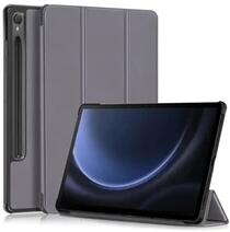 Gigapack GP-149332 Samsung Galaxy Tab S9 FE WIFI (SM-X510)/LTE (SM-X516) szürke bőr hatású oldalra nyíló tok (GP-149332)