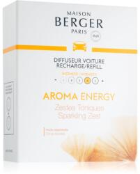 Maison Berger Paris Aroma Energy illat autóba utántöltő (Sparkling Zest) 2x17 g