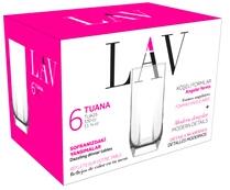 LAV Tuana Long Drink 330ml koktélos pohár szett 6 darabos LV-TUA25F (LV-TUA25F) - bestbyte