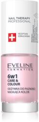 Eveline Cosmetics Nail Therapy Care & Colour körömkondicionáló 6 in 1 árnyalat Pink 5 ml