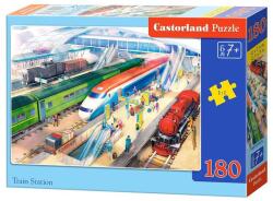 Castorland 180 db-os puzzle - Vasútállomás (B-018475) (B-018475)