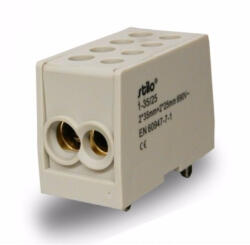 Stilo fővezeték sorkapocs 2x 35/2x25mm2 szürke HLAK 35-1/2 - STI287 (STI287)