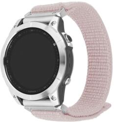 FIXED Nylon Sporty Strap Garmin QuickFit 22mm - rozéarany (FIXNST2-QF22MM-ROG)