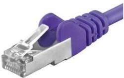 PremiumCord Patchcord SFTP PremiumCord RJ45-RJ45 Cat. 6A, 0.5m, Violet (SFTP-6A-0.5-V)