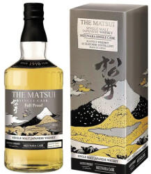 The Matsui Whisky Mizunara Single Cask Strength Japanese Single Malt (0.7L 58%)