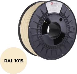 C-TECH PREMIUM LINE PLA 3D nyomtatószál, világos elefántcsont RAL1015 (3DF-P-PLA1.75-1015)