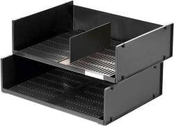DURABLE Irattálca, műanyag, fekvő, A3, DURABLE "Optimo", fekete (DB1700786) - primatinta