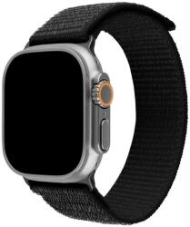 FIXED Nylon Sporty Strap Apple Watch Ultra 49mm - fekete (FIXNST2-1029-BK)