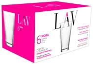 LAV Nora Long Drink 325ml koktélos pohár szett 6 darabos LV-NOR266F (LV-NOR266F) - officedepot