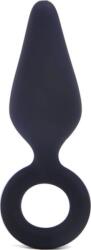 Guilty Toys Dop Anal Begginer Buttplug Medium, Silicon, Negru, 9.9 cm, Guilty Toys, Backdoor Pleasure