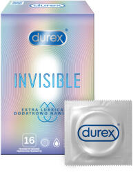 Durex Invisible Extra Lubricated 16 pack