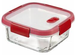 Keter Ételtartó üveg CURVER Smart Cook szögletes üveg 0, 7L piros 00115-472-00 (235706)
