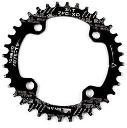 Spyral Speed Narrow-Wide Ring MTB első lánckerék, 36T, 4x104 mm, 1x9-12s, alumínium, fekete