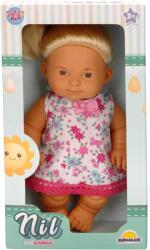 Dollz'n More Papusa bebelus Nil cu fata serioasa, Dollz n More, 23 cm Papusa