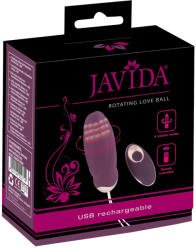 Javida - ou vibrator cu bile rotative, radio, purtabil (mov) (05502480000)