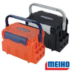 Meiho Tackle Box Bucket Mouth BM-5000 műanyag horgász láda narancs 440*293*293mm (BP-5712712)