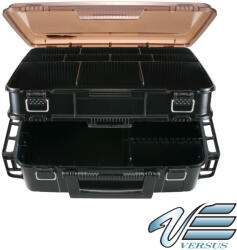 Meiho Tackle Box Versus VS-3080 Piros műanyag horgász láda (BP-4156127)