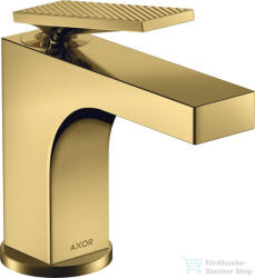 Hansgrohe AXOR CITTERIO 90 mosdó csaptelep automata leeresztővel, rombuszmetszéses fogantyúval, polírozott arany hatású 39001990 (39001990)