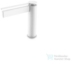 AREZZO design Elegant mosdó csaptelep, leeresztő nélkül, matt fehér AR-5095MW (AR-5095MW)