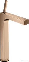 Hansgrohe AXOR CITTERIO 280 magasított mosdó csaptelep automata leeresztővel, polírozott vörös arany hatású 39020300 (39020300)