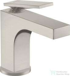 Hansgrohe AXOR CITTERIO 90 mosdó csaptelep automata leeresztővel, rozsdamentes acél hatású 39022800 (39022800)