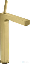 Hansgrohe AXOR CITTERIO 280 magasított mosdó csaptelep automata leeresztővel, szálcsiszolt sárgaréz hatású 39020950 (39020950)
