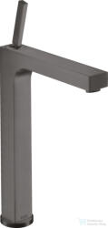 Hansgrohe AXOR CITTERIO 280 magasított mosdó csaptelep automata leeresztővel, szálcsiszolt fekete króm 39020340 (39020340)