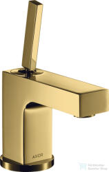 Hansgrohe AXOR CITTERIO 80 mosdó csaptelep automata leeresztővel, polírozott arany hatású 39015990 (39015990)