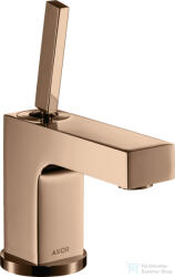 Hansgrohe AXOR CITTERIO 80 mosdó csaptelep automata leeresztővel, polírozott vörös arany hatású 39015300 (39015300)