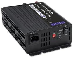 Qoltec Intelligens töltő AGM GEL LiFePO4 SLA akkumulátorokhoz 12V 20A (QC-51959)