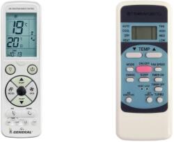 General ELECTROLUX EXP09CN1W7, EXP12HN1W6, EXP08CN1W6, EXP08CN1W7 - luxus háttérvilágítású távirányító