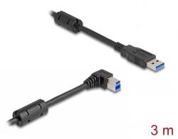 Delock Cablu USB 3.0-A la USB-B drept/unghi dreapta 3m, Delock 81110 (81110)