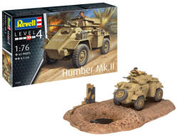 Revell Humber Mk. II 1: 76 makett harcjármű (03289) (03289)