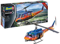 Revell Bell UH-1D Goodbye Huey 1: 32 (03867) makett helikopter (03867) - kvikki