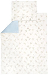 BabyBruin Bébi 2 részes bélelt flanel ágynemű