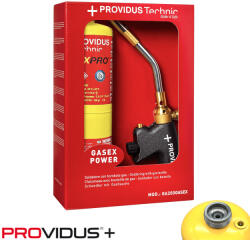 Providus GA200 CGA PRO gázégő pisztoly készlet , piezo, CGA-600 csatlakozás - 1, 7 kW - max 2400°C (propilén palackkal) (GA200CGAPRO)