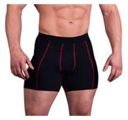 MadMax MSW905 Black/Red Férfiboxeralsó XXL