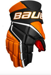 Bauer Vapor 3X Black/Orange Intermediate Hokikesztyűk 13 hüvelyk