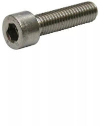  Hengeresfejű belsőkulcsnyílású csavar DIN 912 M6x12 A4 tm (00912006001241741000)