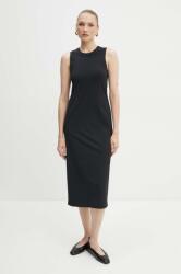 Max Mara ruha fekete, midi, testhezálló, 2426626027600 - fekete XS